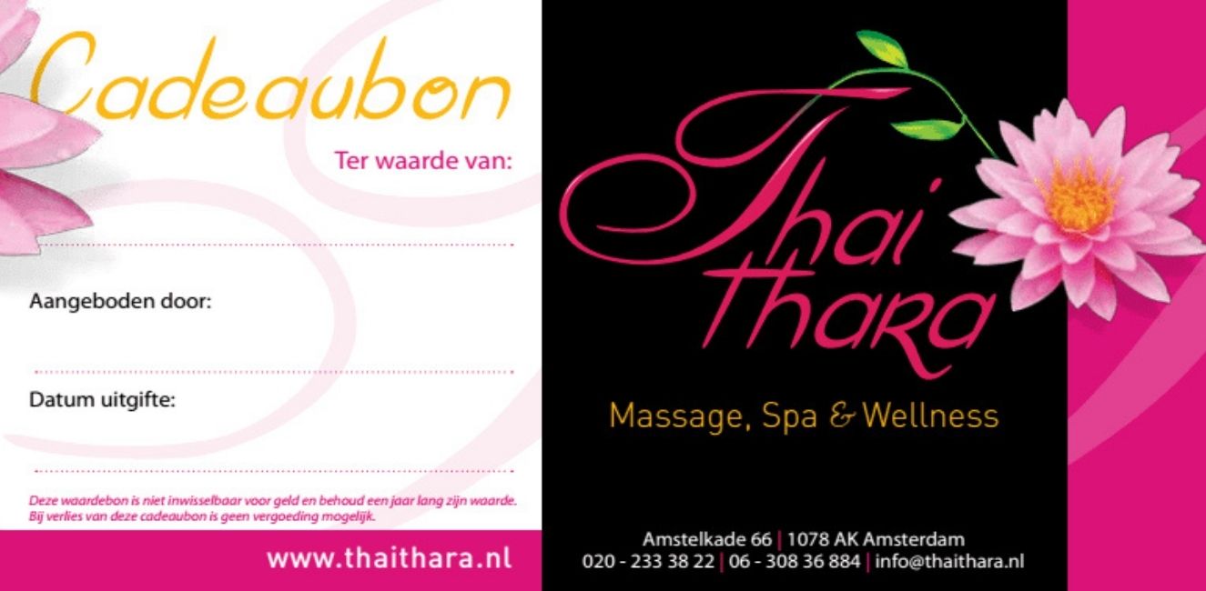 Cadeaubon van Thai Thara
